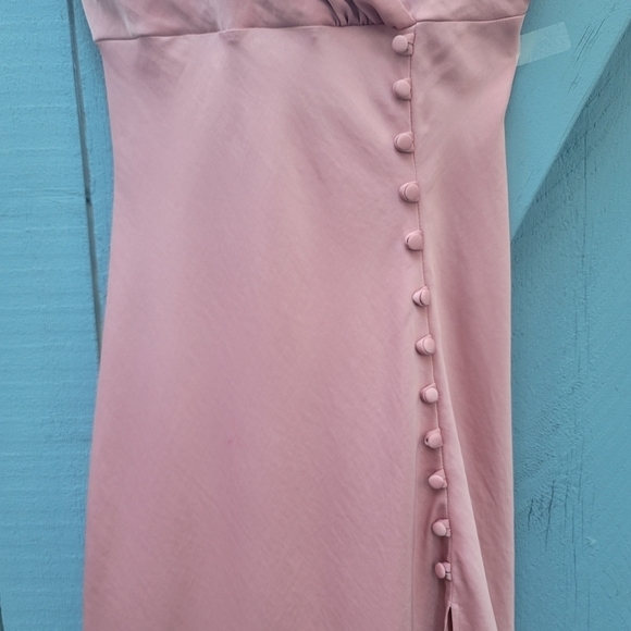 Zara Maxi Party Dress Size Medium in Dusty Pink Size  Medium - Picture 5 of 13